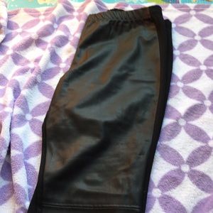 Milk Pleather leggings